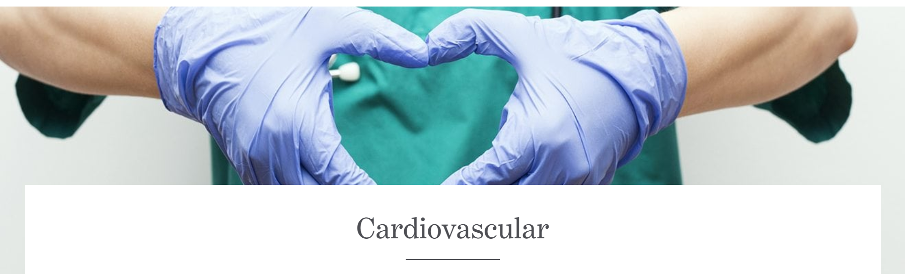 Cardiovascular heart care services in NJ
