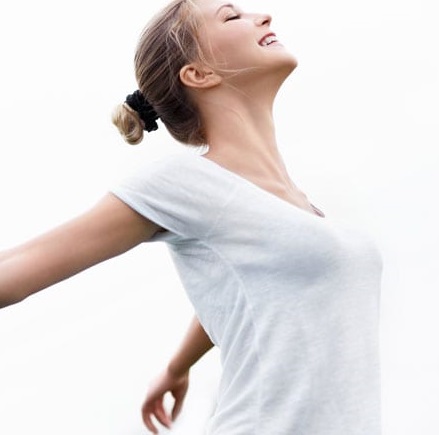 Smiling woman