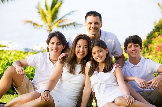 Jason Haviland and family